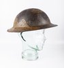 World War 1 - British Brodie Camouflaged Helmet