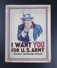 U.S. Uncle Sam Recruitment Poster